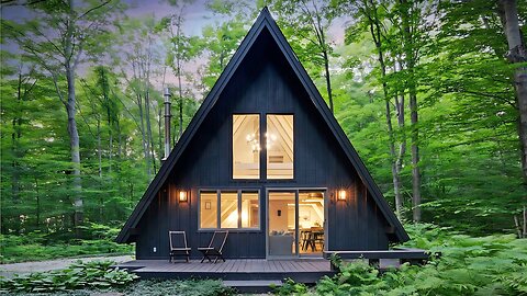 A FRAME CABIN HOUSE IDEAS