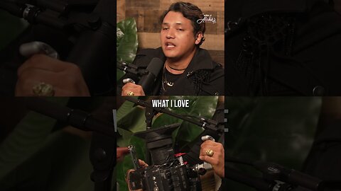 Etienne explains the joy of filmmaking