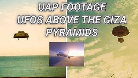 Clear UFO Footage Above Pyramids of Giza, but is it Real?