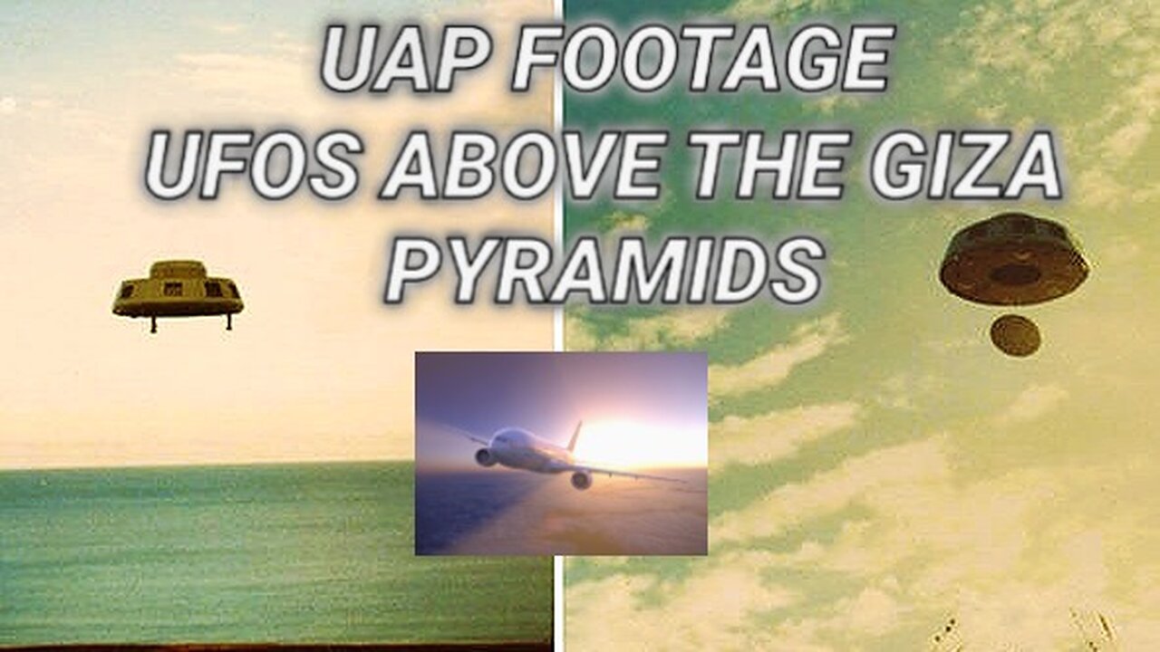 Clear UFO Footage Above Pyramids of Giza, but is it Real?