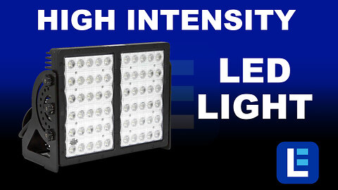 High Intensity Colored LED Light - 300 Watts - 60 LEDs - 29,580 Lumens