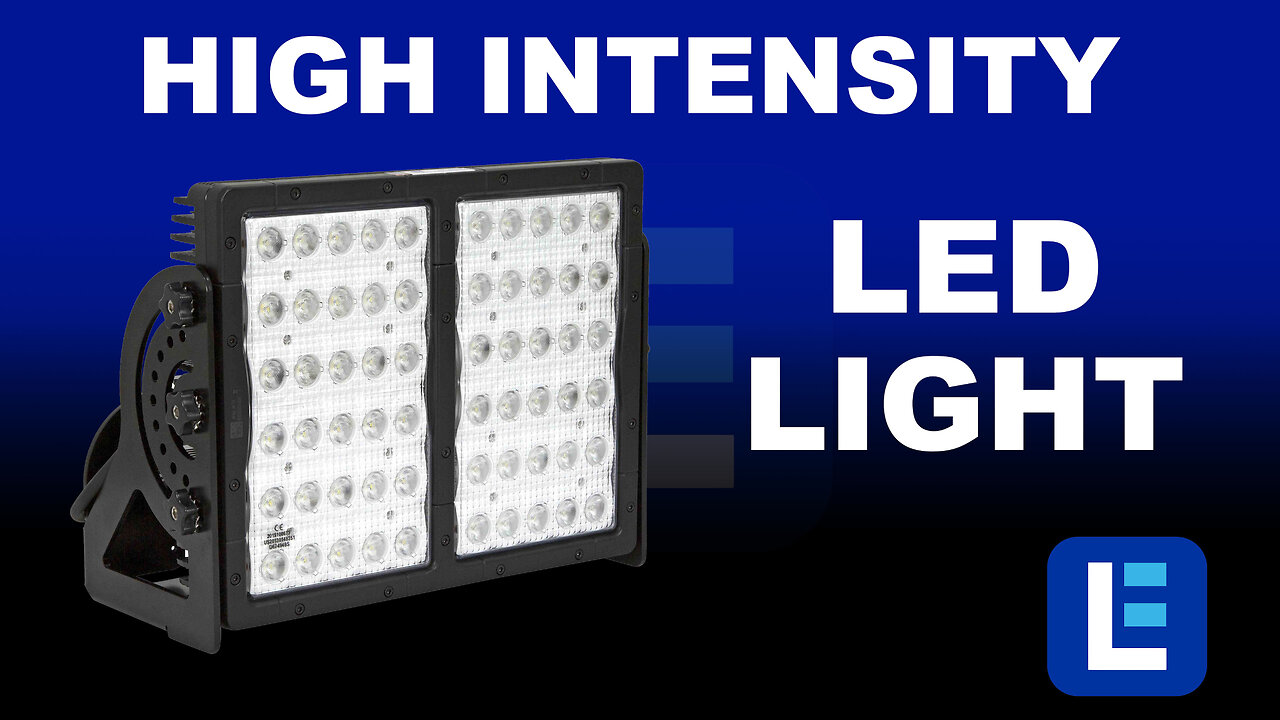 High Intensity Colored LED Light - 300 Watts - 60 LEDs - 29,580 Lumens