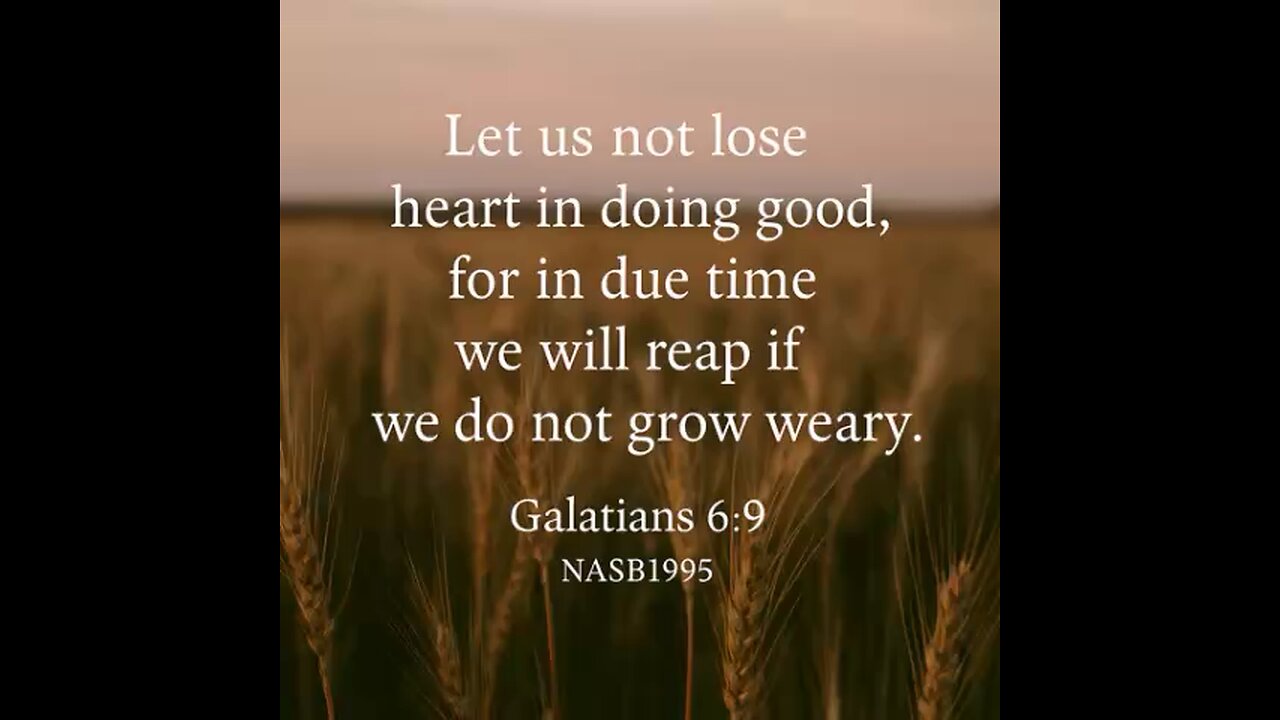 Be Faithful