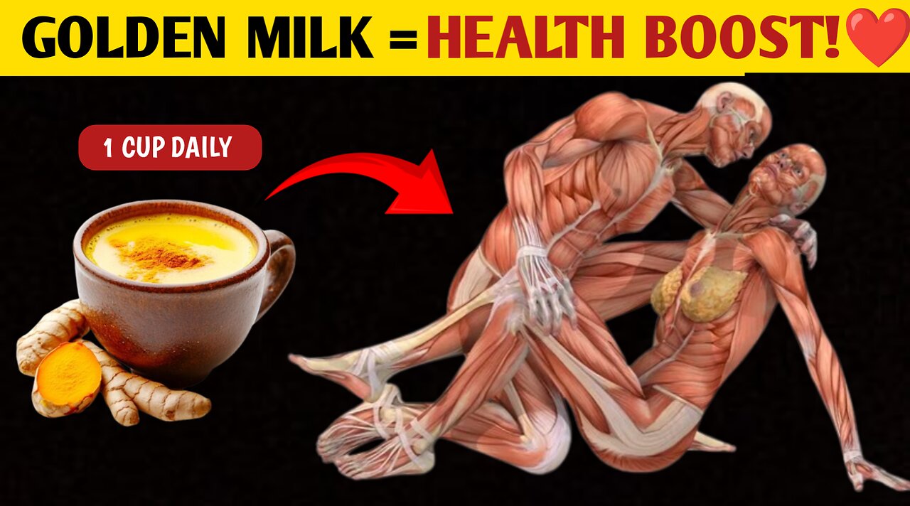 SHOKING Benefits of Turmeric Milk in Old Age!