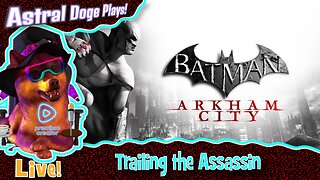 Batman: Arkham City ~LIVE!~ Trailing the Assassin