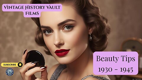 Beauty Tips 1930 - 1945: Vintage History Vault Films.