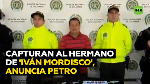 Petro anuncia la captura del hermano de 'Iván Mordisco'