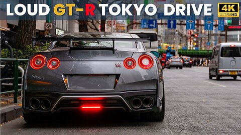 R35 GT-R Commute in Tokyo | Car ASMR | No Music | No Voice | 4K HDR
