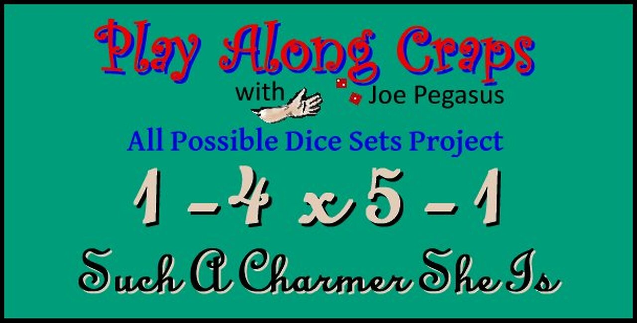 1-4 x 5-1 Dice Set On Hard Table