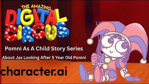 Pomni As A Child Story Series / Little Pomni Takes A Bath - Episode Story 1 - Jax’s Voice