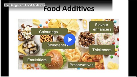 The Dangers of Food Additives