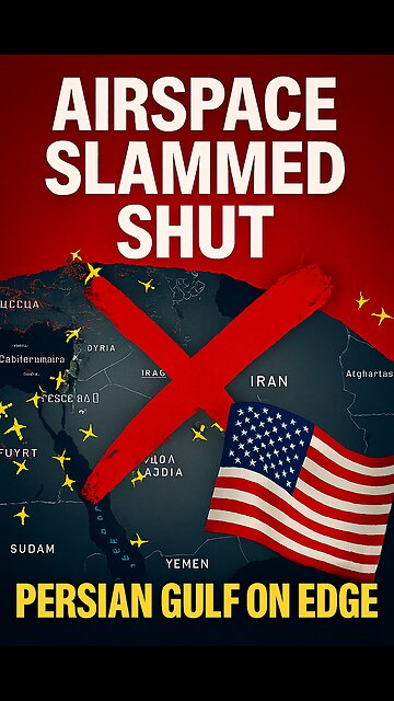 Airspace Slammed Shut — Persian Gulf on Edge
