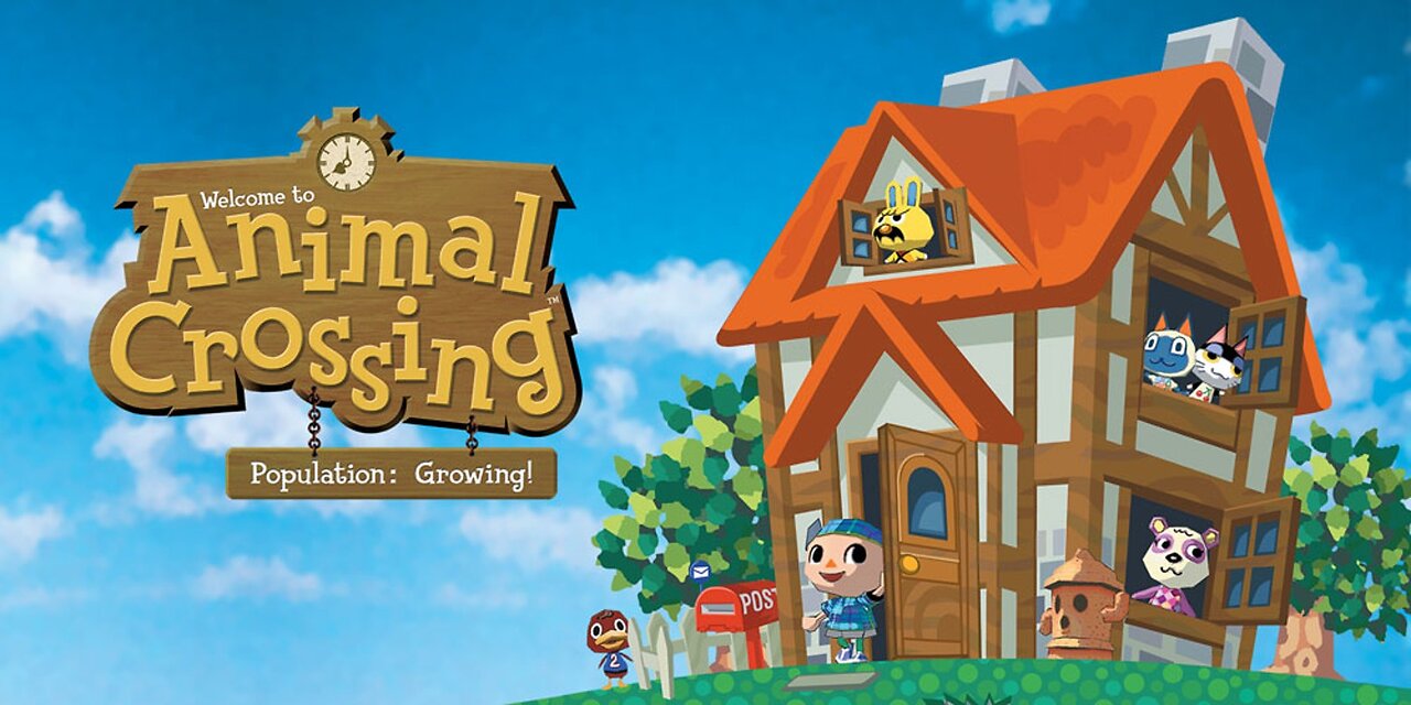 Testing out a Gamecube with Animal Crossing