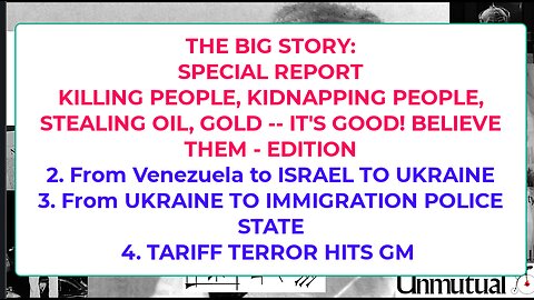 Liberty Conspiracy LIVE 1-5-26 Special: US Attack on VZ + Ukraine, ICE Racial Profiling, Economy