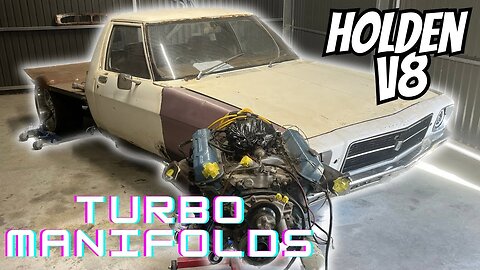HOLDEN V8 CAST MANIFOLDS into TURBO MANIFOLDS! How EASY IS IT?