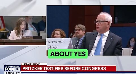 Watch Tim Walz Lose His Cool as Republican Goes Off Script to Ask This
