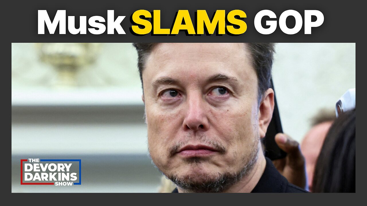 Mike Johnson CLAPS BACK after Elon Musk SLAMS GOP
