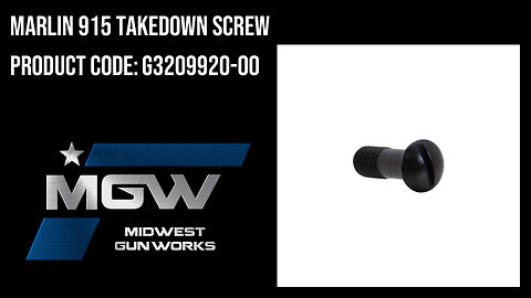 Marlin 915 Takedown Screw - G3209920-00