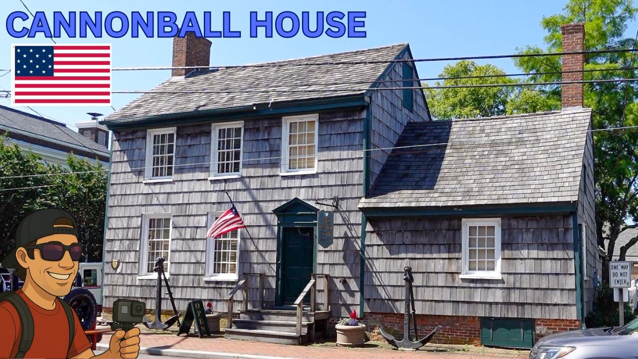 CANNONBALL HOUSE ..survived the War of 1812!