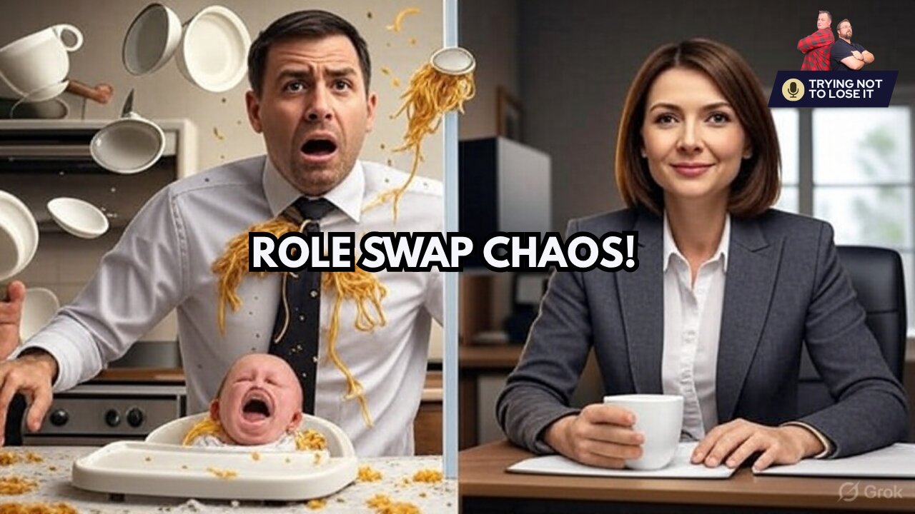 Swapping Roles: Chaos, Kids & the Calling of a Father| trying Not To Lose It