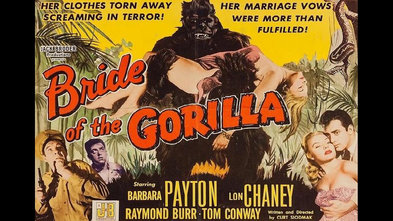 BRIDE OF THE GORILLA 1951 Killer Gorilla Curse Haunts a Jungle Plantation Owner FULL MOVIE in HD