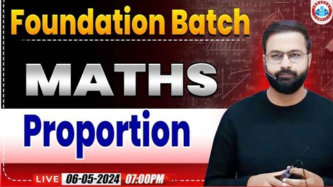 MATH CLASS, PROPORTION CLASS #1