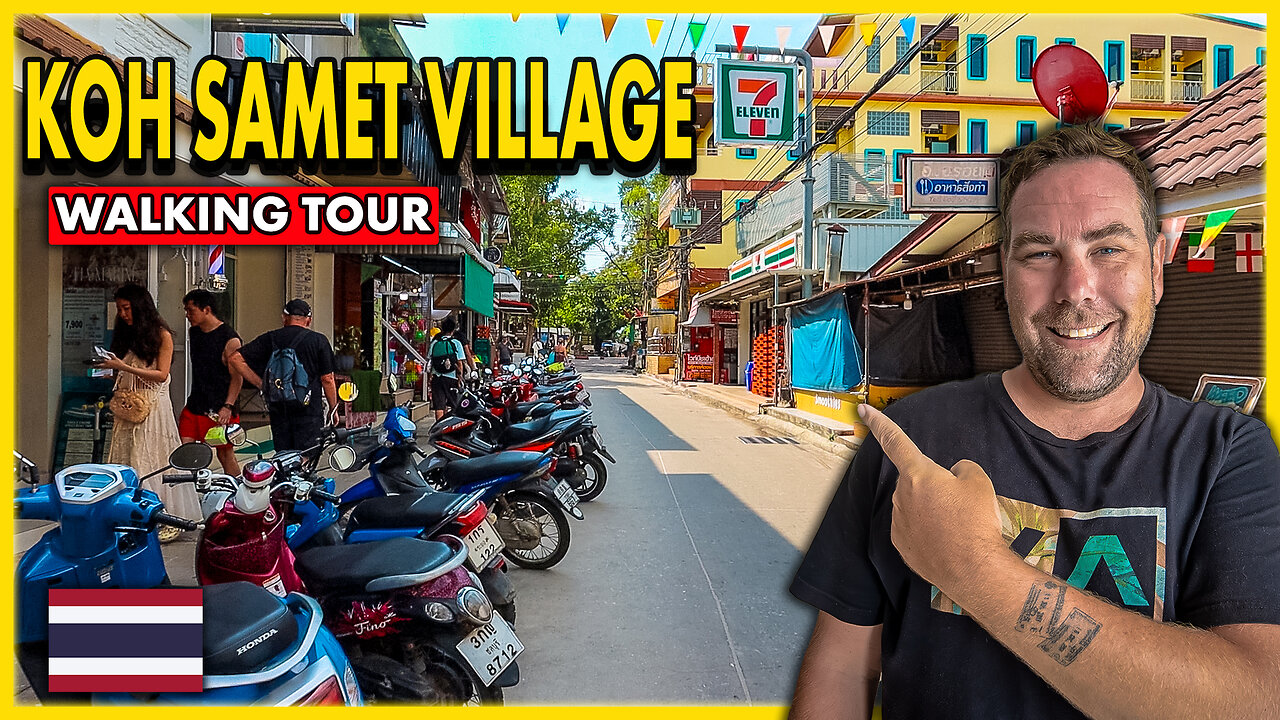 COMPLETE Koh Samet Village Walking Tour 2025 | Travel Guide with Prices, Transportation & Tips