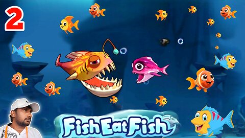 Fish Eat Fish Gameplay Walkthrough Part 1 (Android, iOS) | Prasad Games