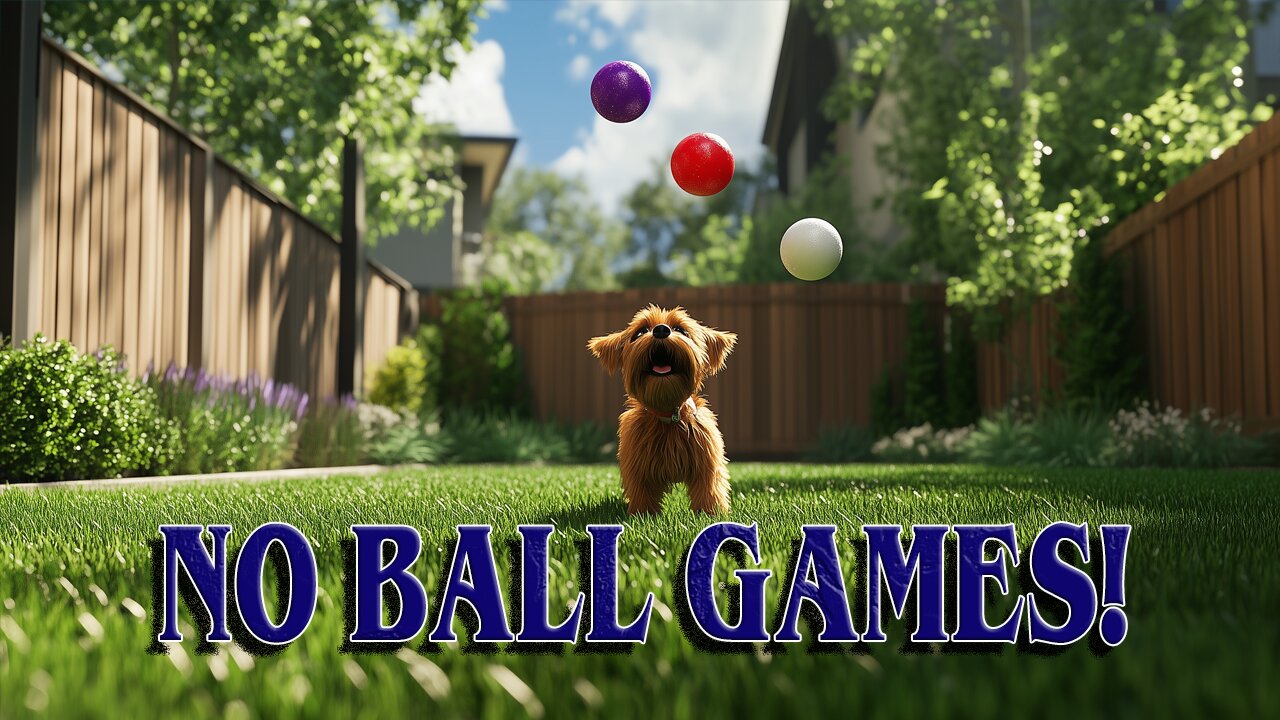 No Ball Games! - Dog's Play Session Spoiled by Entity!