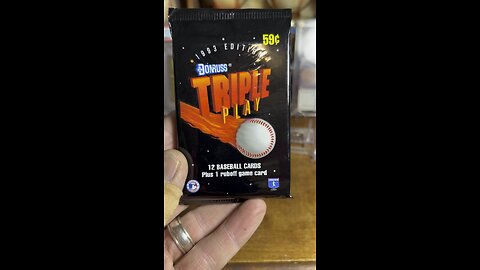 1993 #Donruss Triple Play #baseballcards #junkwax #packopening plus Uecker