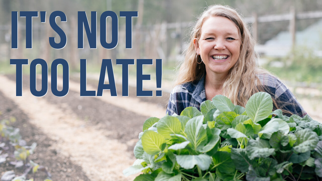 Think You Started Your Garden Too Late? Do THIS Now! | Pantry Chat