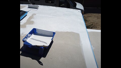 RV Roof Coating Applications