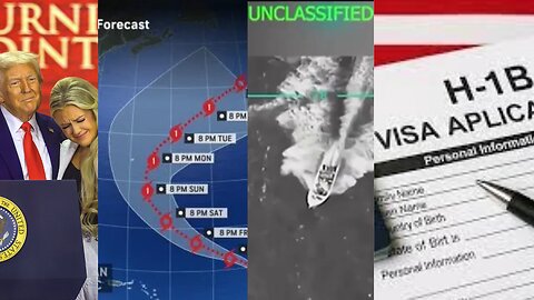 Charlie Kirk Memorial, Hurricane Gabrielle, Venezuelan Ultimatum, H-1B Visa's