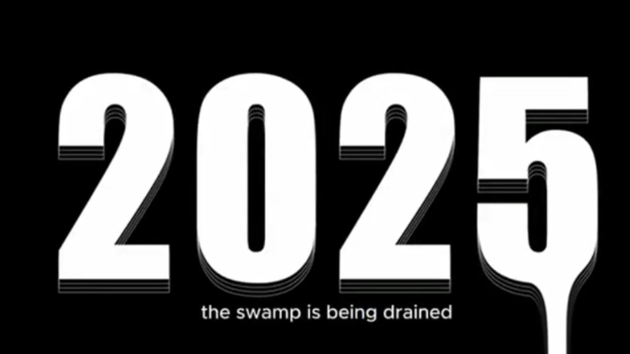 THE SWAMP IS BEING DRAINED 🔸2025 🔸🇺🇸