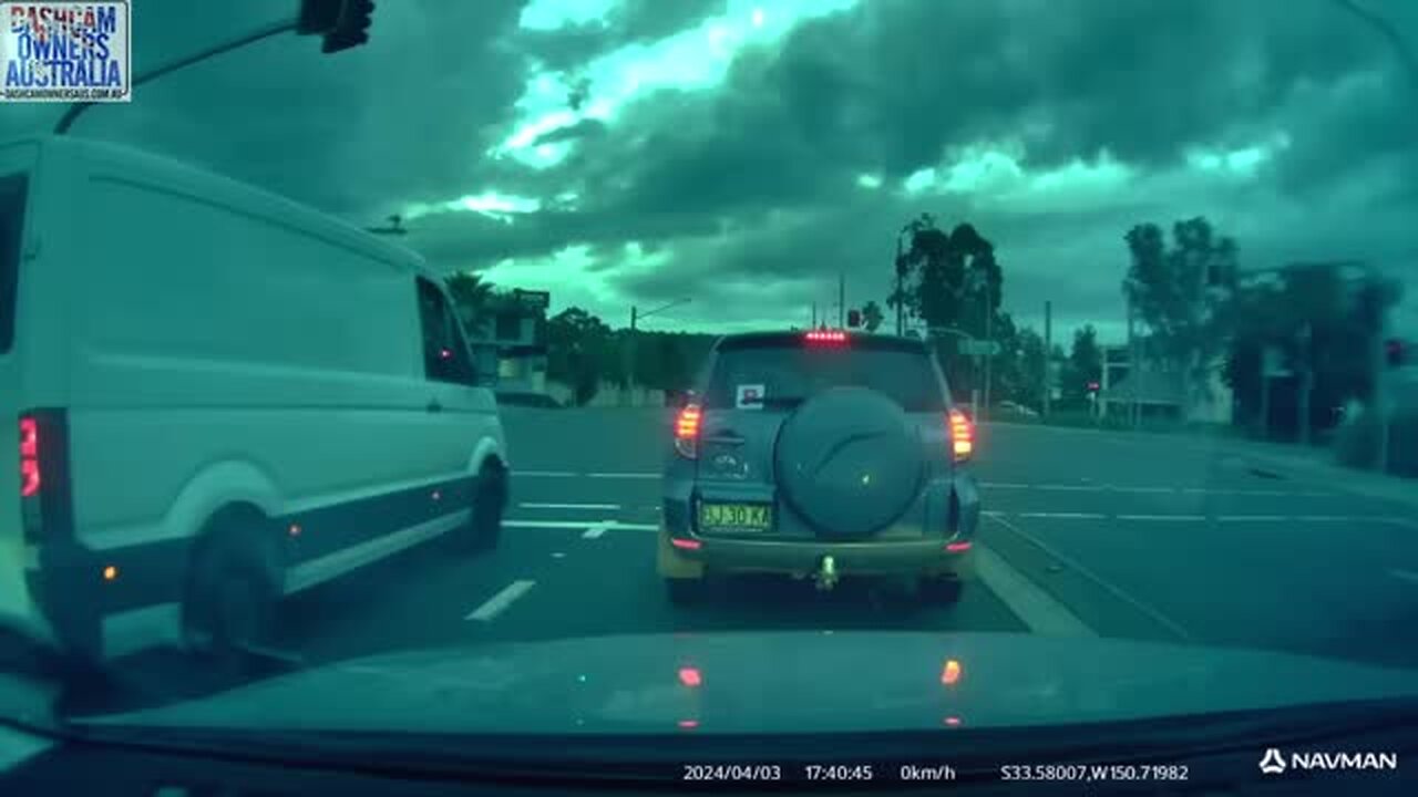 dashcam video