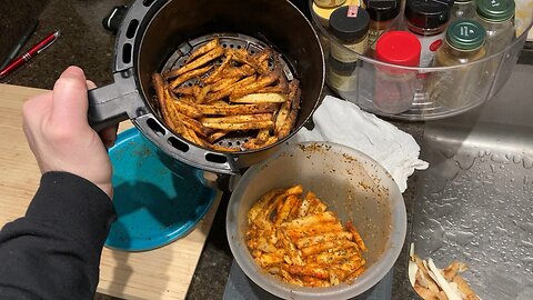 Air Fryer Turnip Fries (Midtown Manhattan Apartment)