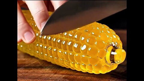Asmr Glass fruit cutting video relax