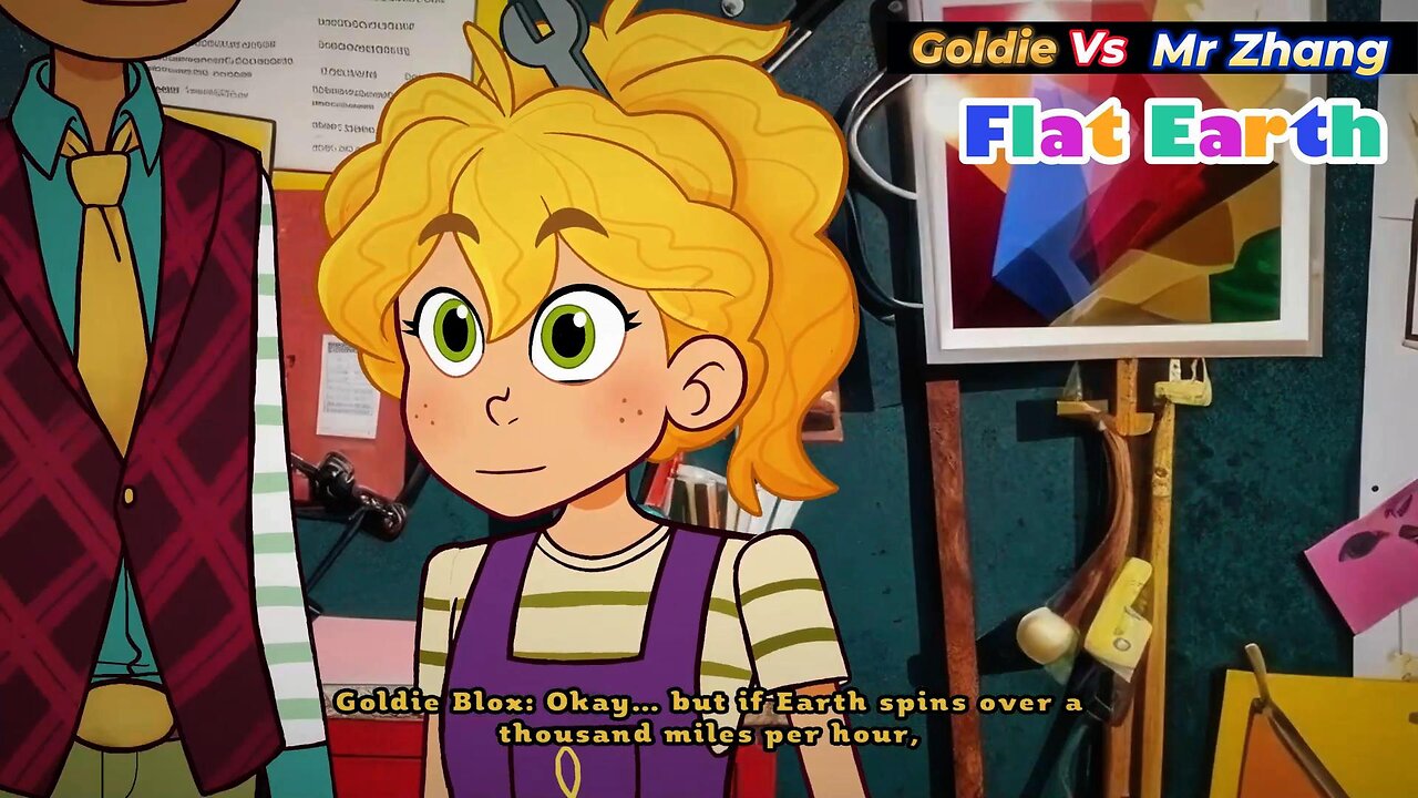 Goldie Box Vs Mr_Zhang Ep 3 - Flat Earth