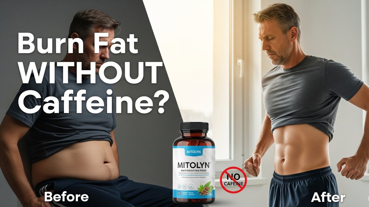 How to Burn Belly Fat Without Caffeine | MITOLYN Review for Natural Weight Loss & Energy Boost