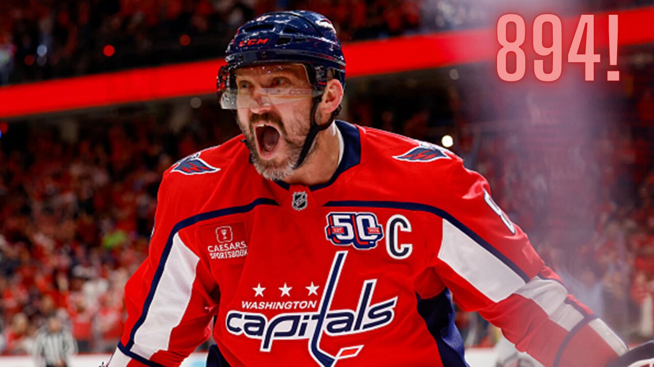 Wayne Gretzky will be at each remaining Capitals game as Alex Ovechkin ties goal record