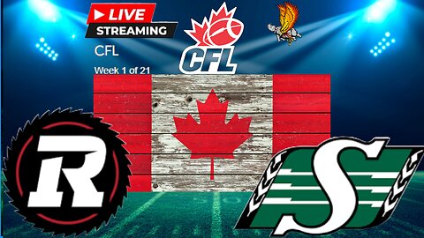 Ottawa Redblacks vs Saskatchewan Roughriders LIVE Watch Party and Play by Play