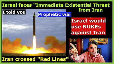 PREVOD SR - Israel Faces Immediate Existential Threat from Iran. That's NUKE use Green Light
