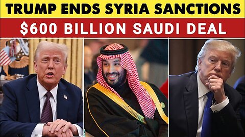 Trump says US to lift Syria sanctions, secures $600 billion Saudi deal || USA TODAY NEWS