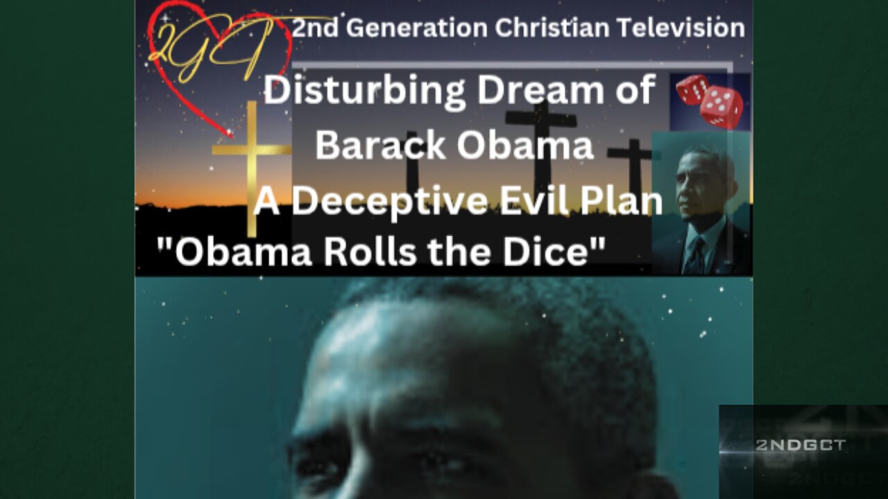 Disturbing Dream Obama Rolls the Dice How Can I Tear America Apart and Stay in Favor with the People