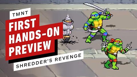 TMNT - Shredder's Revenge - The First Preview