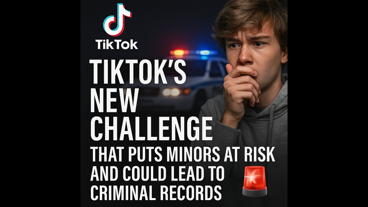 TikTok’s New Challenge That Puts Minors at Risk and Could Lead to Criminal Records 🚨