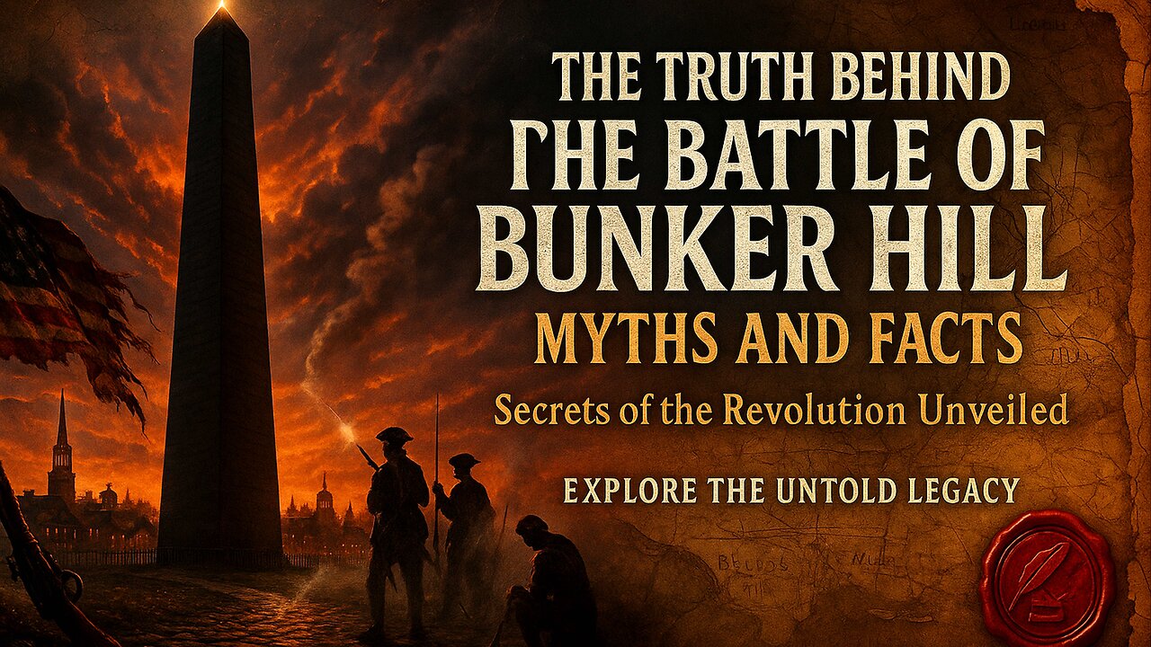 Bunker Hill Truth: Myths & Facts | 250th Anniversary for searchability 2025 |