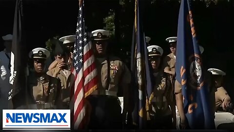 Honoring Heroes at Soldiers' and Sailors' Monument Memorial Day Service