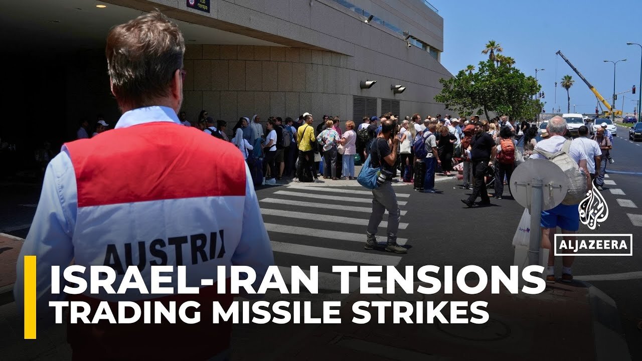 New missiles launched from Iran spotted over Tel Aviv_ occupied West Bank