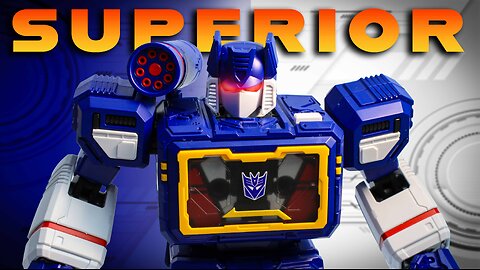 THE SUPERIOR SOUNDWAVE?? Blokees Action Edition Soundwave Review - Transformers Model Kit